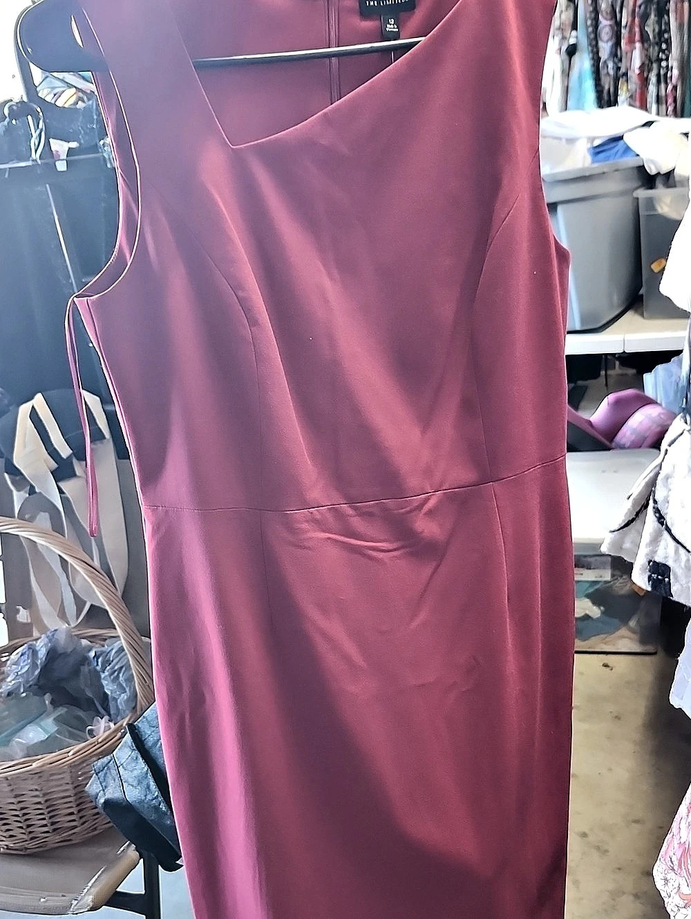 The Limited Modern Essentials Sheath Dress Pink Size 12 NWT